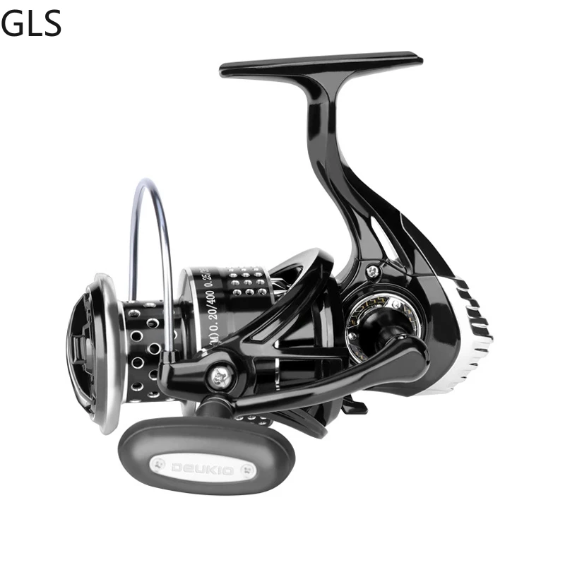 

5+1BB New Spinning Fishing Reel 4.6:1 High Speed Lightweight Aluminum Alloy Spool Fishing Coil CT 2500-6500 Series