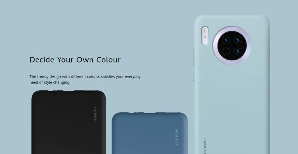Чехол для HUAWEI Mate 30 Pro оригинальный официальный мягкий силиконовый резиновый