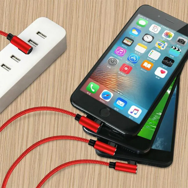 90 градусов локоть 3в1 многофункциональный одно три для iphone Android Huawei плагин игры