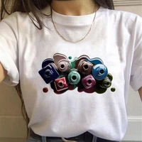 2021 surprise price graphic short sleeve tees oversized kawaii girls loose o neck harajuku tops for teens clothing t shirt
