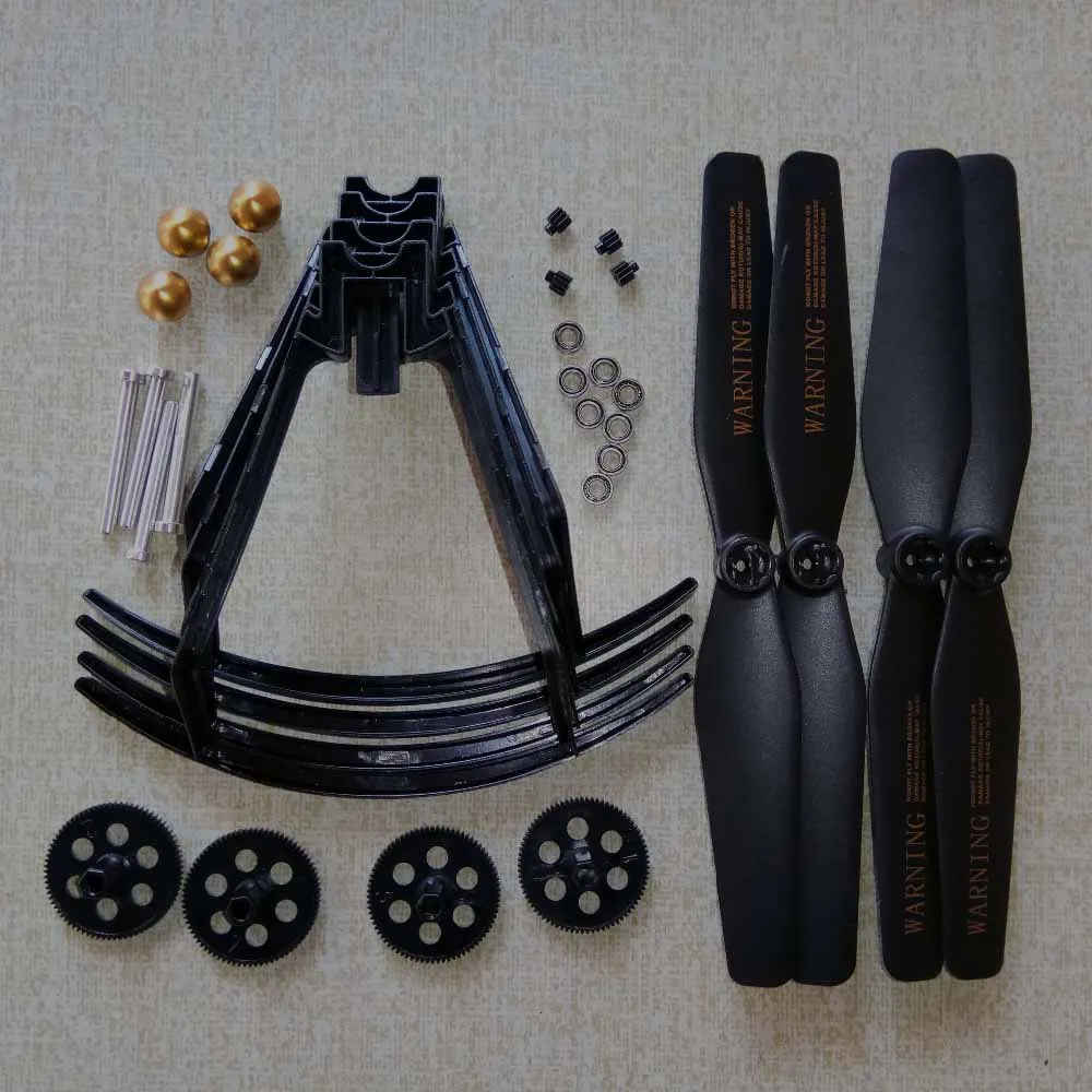 

Spare Parts Cover Propeller Blades Guard Geas Aluminum Shaft for VISUO XS809S Battles Sharks RC Quadcopter Drone Accessories