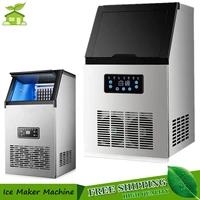 ice cube maker automatic ice machine 60kg24h commercial for hometea shopcoffee bar shop ice cube making ice makers machine