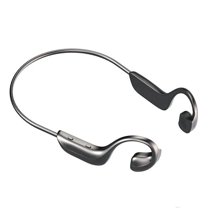

Wireless Bluetooth Ear Hook Headphone Bone Conduction Neck-hanging Type Headset