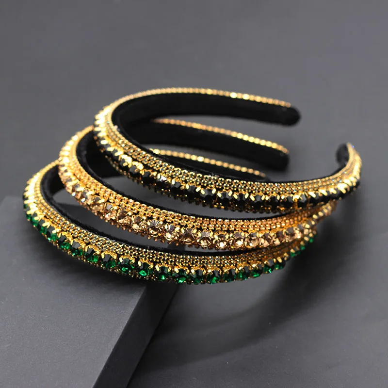 Акриловая повязка на голову для девушек новая в стиле барокко модная простая все