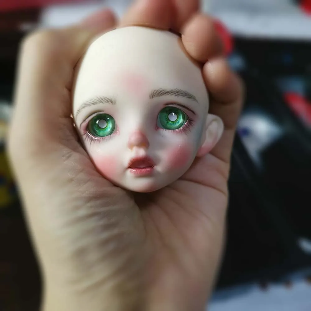 Глаза bjd зеленые акварельные для очков 1/4 1/3 1/6 1/8 BJD Кукла SD MSD пластик 12 мм 14 16