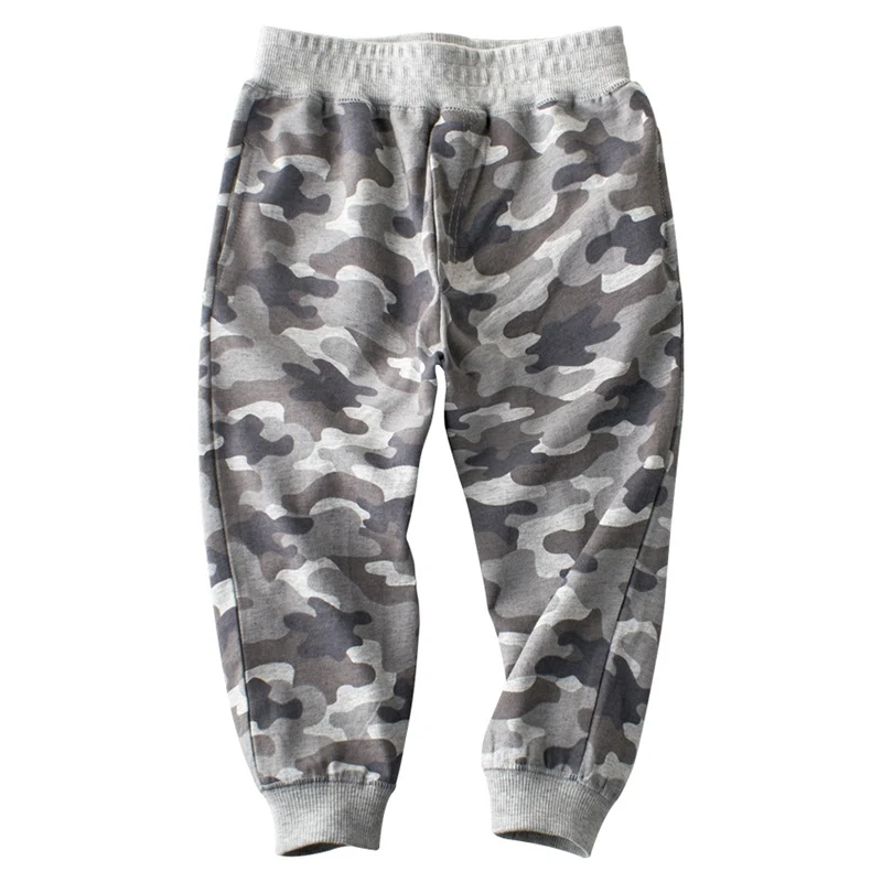 

2-8T Spring Autumn Baby Boys Mid Waist Casual Camourage Trousers Kids Pants