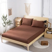 stretch and soft bed sheets anti fading anti fouling wear resistant matte bedspread single double bed bedroom textiles