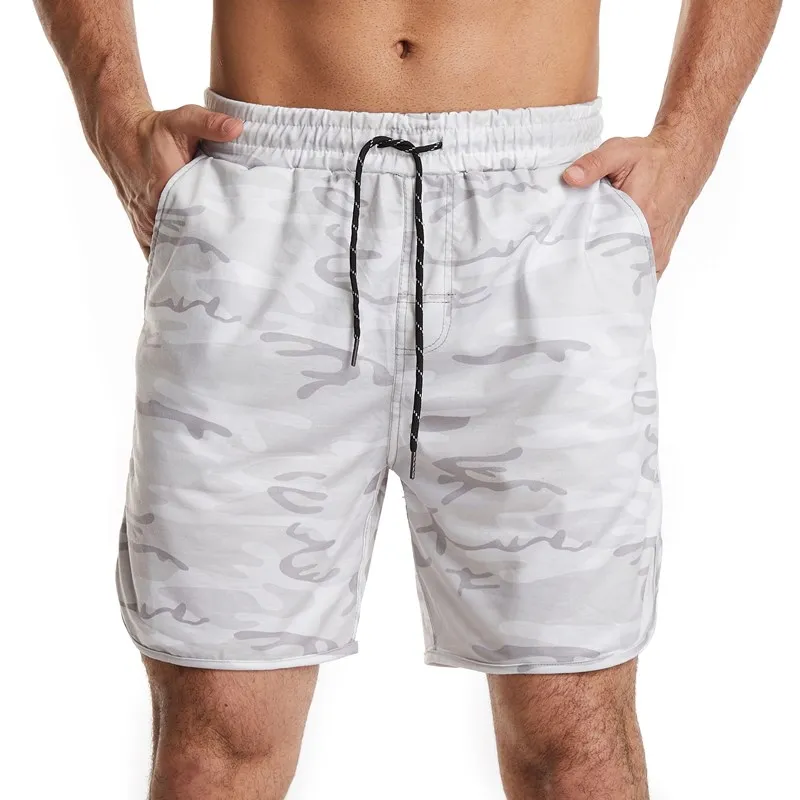 

Trend Leader Sportswear Comfortable Camo Beach Male Shorts Man Summer Gyms Workout Jogger Beach Brand Short Pants Streetwear