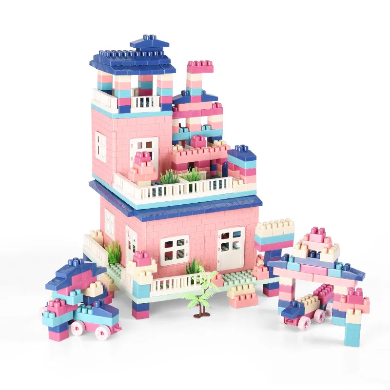 

Kids building blocks spell inserted toys puzzle assembled little boys and girls children early education toys for 3-6 years old