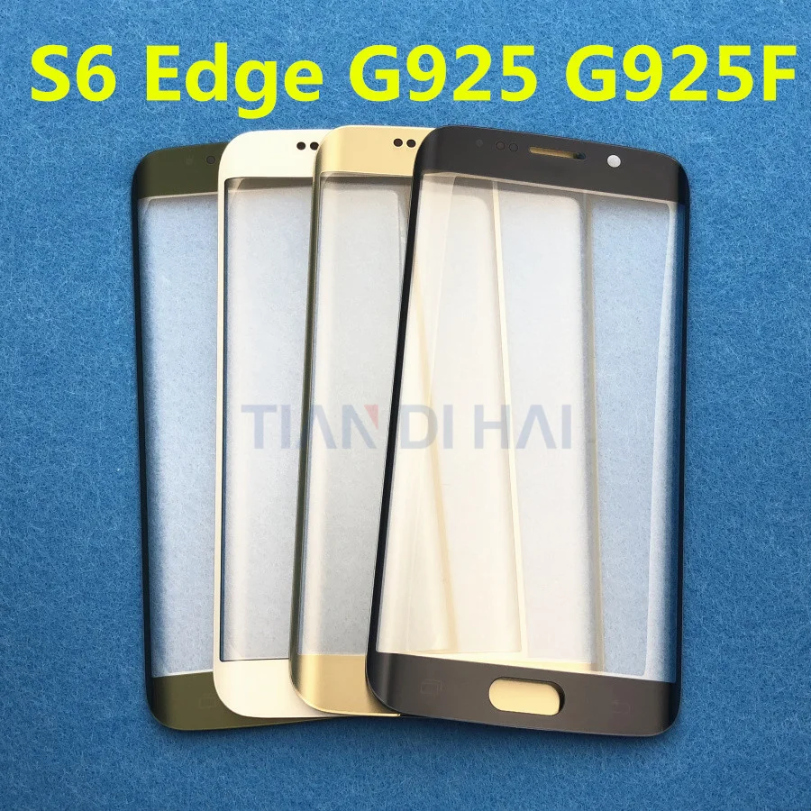S6+ передняя внешняя стеклянная крышка объектива Замена для samsung Galaxy S6 Edge Plus G928 G928F S6Edge G925 lcd стекло и B-7000 клей инструмент