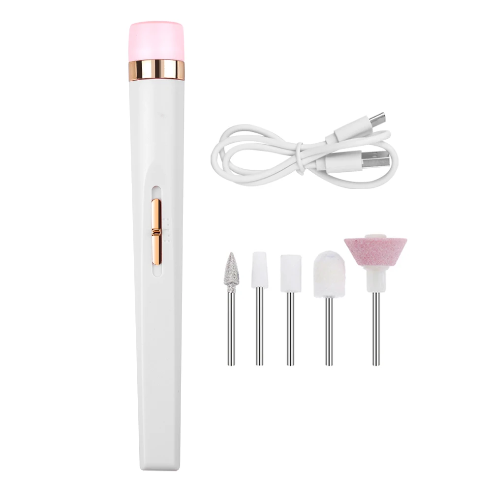 

Manicure Machine Devices Nail Equipment 5 in 1 Design For Nails Electric Files Home Set Beauty-nails Decor Accessories Sets Tool