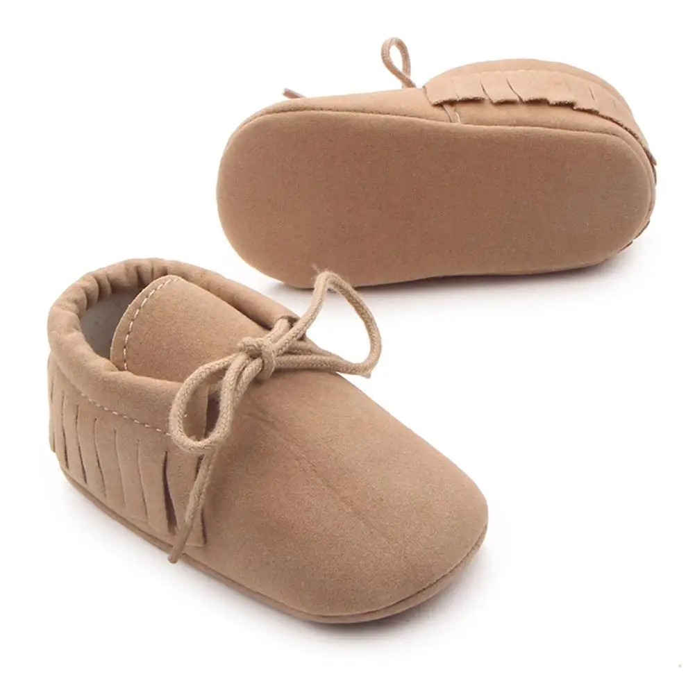 

2020 Autumn/Spring Baby Shoes Newborn Boys Girls PU Leather Moccasins Sequin First Walkers Baby Shoes