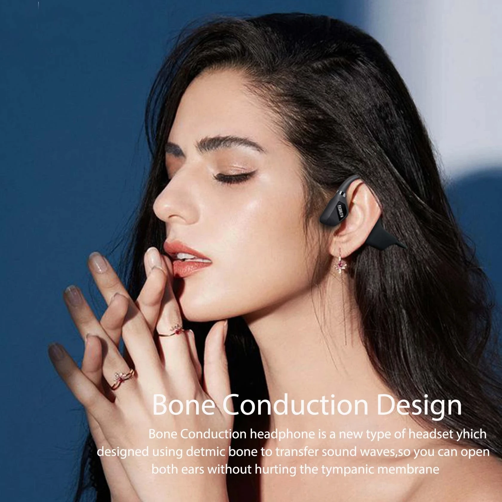 N8 Wireless Bluetooth Headphones Bone Conduction Earphones Stereo Hands-free Earbud Outdoor Sports Waterproof With Microphone |