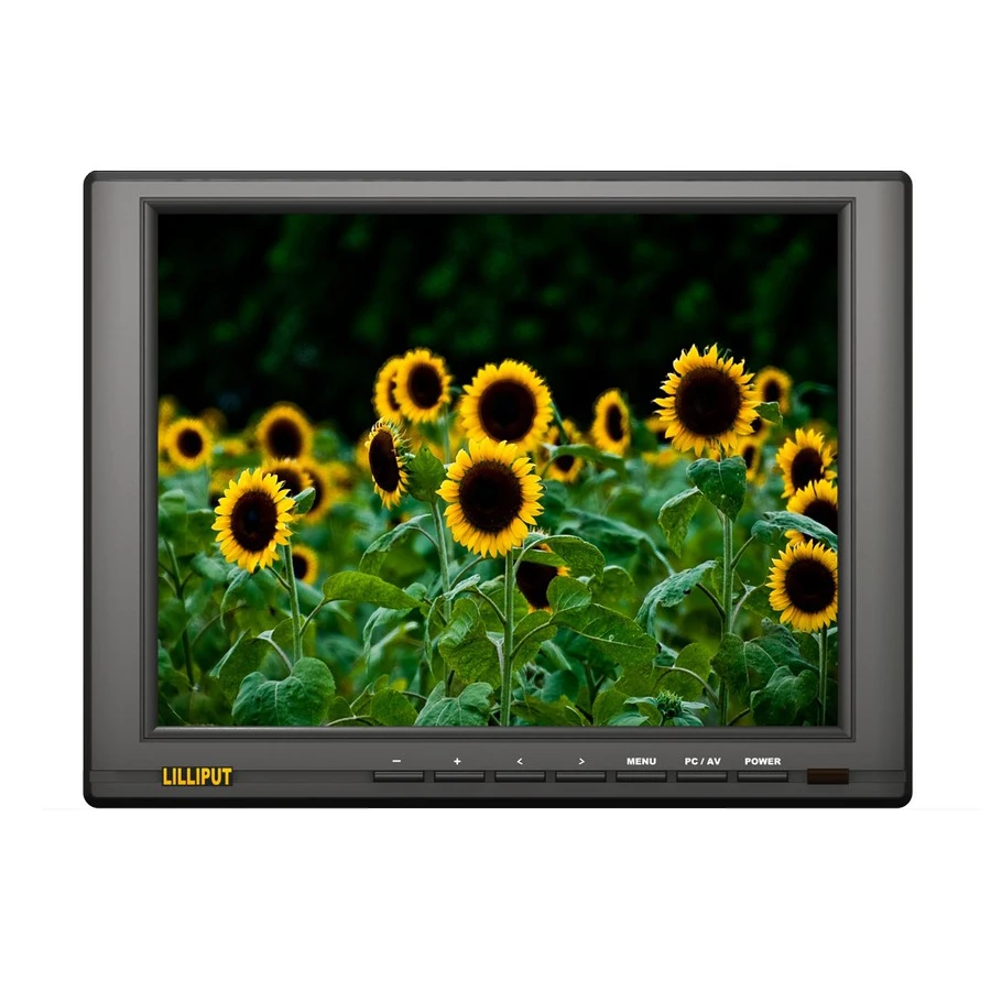 LILLIPUT FA1045 NP/C/T 10 4 дюймовый проводной резистивный сенсорный монитор TFT LED ПК HDMI DVI VGA AV
