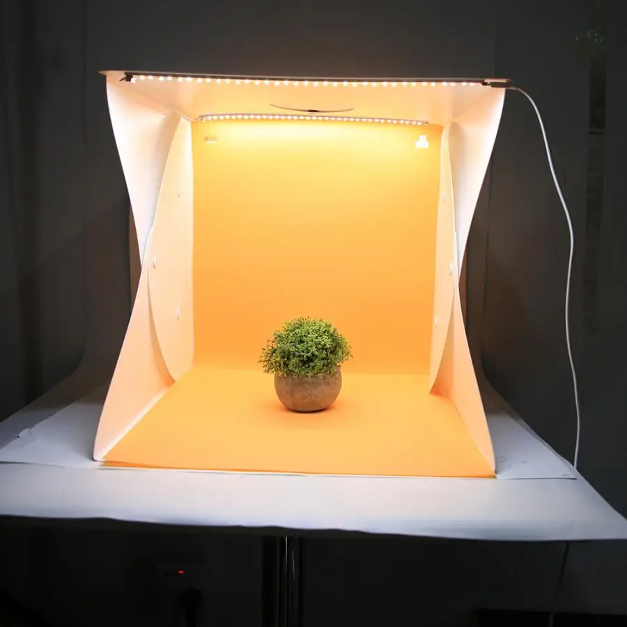 Софтбокс светодиодный складной 40 х40 см для фотостудии|Софтбоксы| |