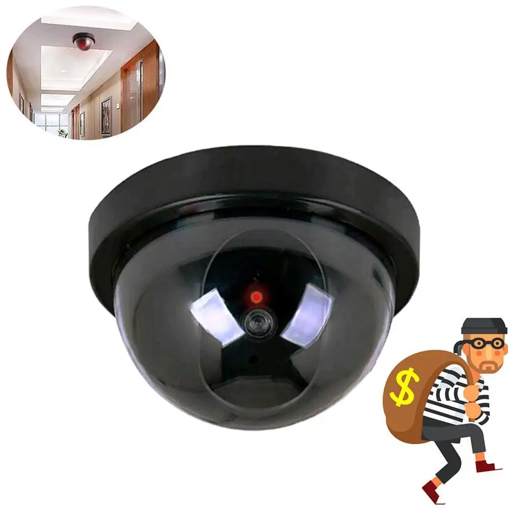 

Indoor/Outdoor Dummy Surveillance Analog Camera Infrared Monitor Flashing Surveillance Fake Led Security Camera CCTV Video W6B8