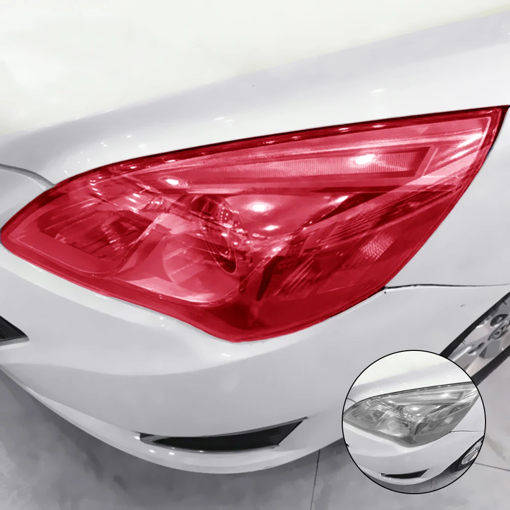 5 цветов 30 см * 100 авто светильник головной хвост Оттенок Виниловая пленка StickerEasy