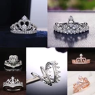 Изысканные кольца в форме короны CAOSHI для женщин, девушек-подростков, милые темпераментные подарки на день святого Валентина для девушки