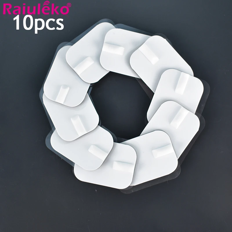 10 шт. 6*4 см многоразовые самоклеющиеся прокладки для электродов ЭМС нерва мышц