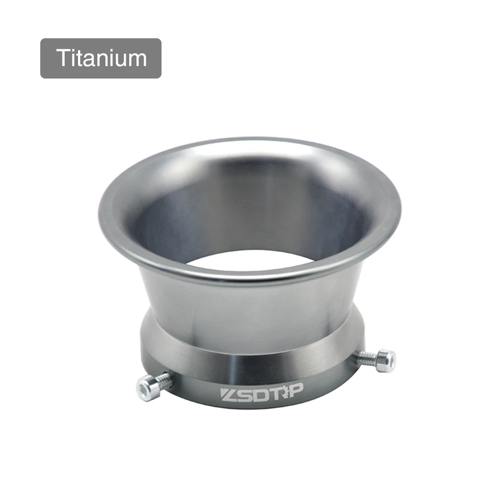 Titanium ZSDTRP для PWK32 PWK34 модификация карбюратор 55 мм мотоцикл воздушный фильтр чашка ветер чашка цветная чашка с рожком - Цвет: Titanium