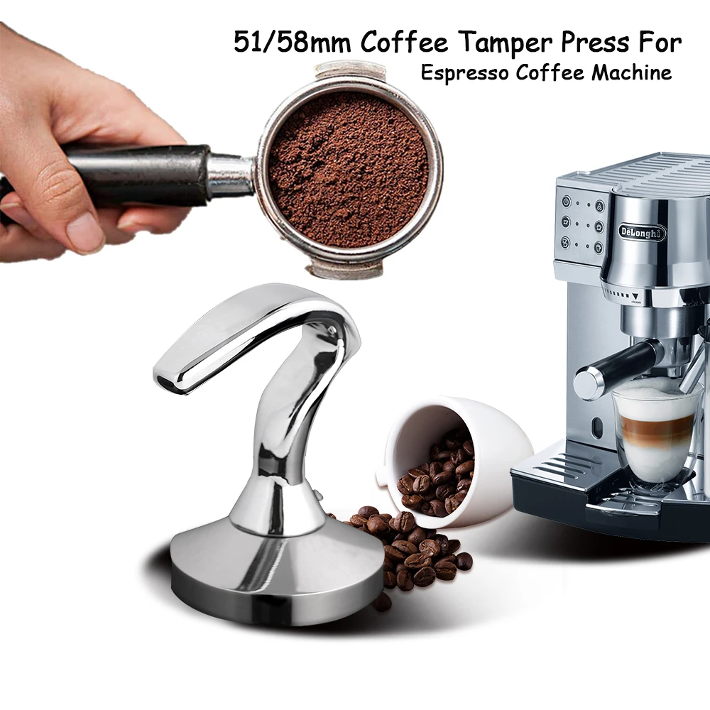 Молоток для кофе Breville Delonghi Krups Es press o плоский пресс 51/54/58 мм кофемолка