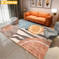 nordic modern luxury plaid living room coffee table blanket household large area floor mat bedroom full bedside