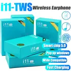Беспроводные мини-наушники i11 TWS, беспроводные наушники i11 5,0 True Stereo, беспроводные наушники с сенсорным управлением для Iphone 7 8 10 X