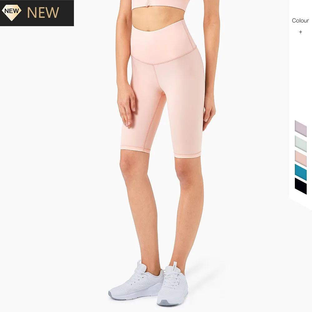

2021 New High Quality Gym Yoga Shorts Training Jogging Quick Drying High Waist Lulu Sports Shorts Cycling Shorts Workout Clothes