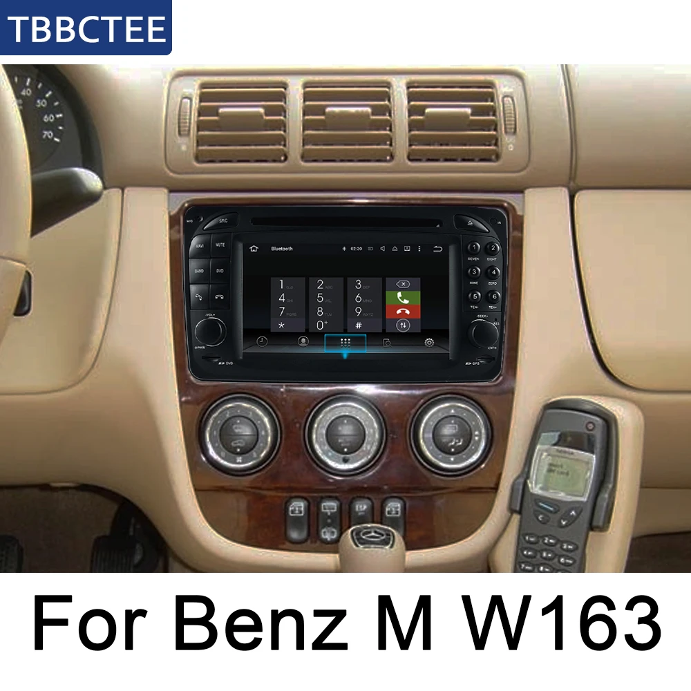 Автомобильный мультимедийный плеер для Mercedes Benz M Class W163 1997 ~ 2005 NTG Android радио GPS