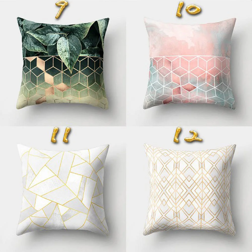 45*45 см геометрический скандинавский чехол для подушки тропический полиэфирный