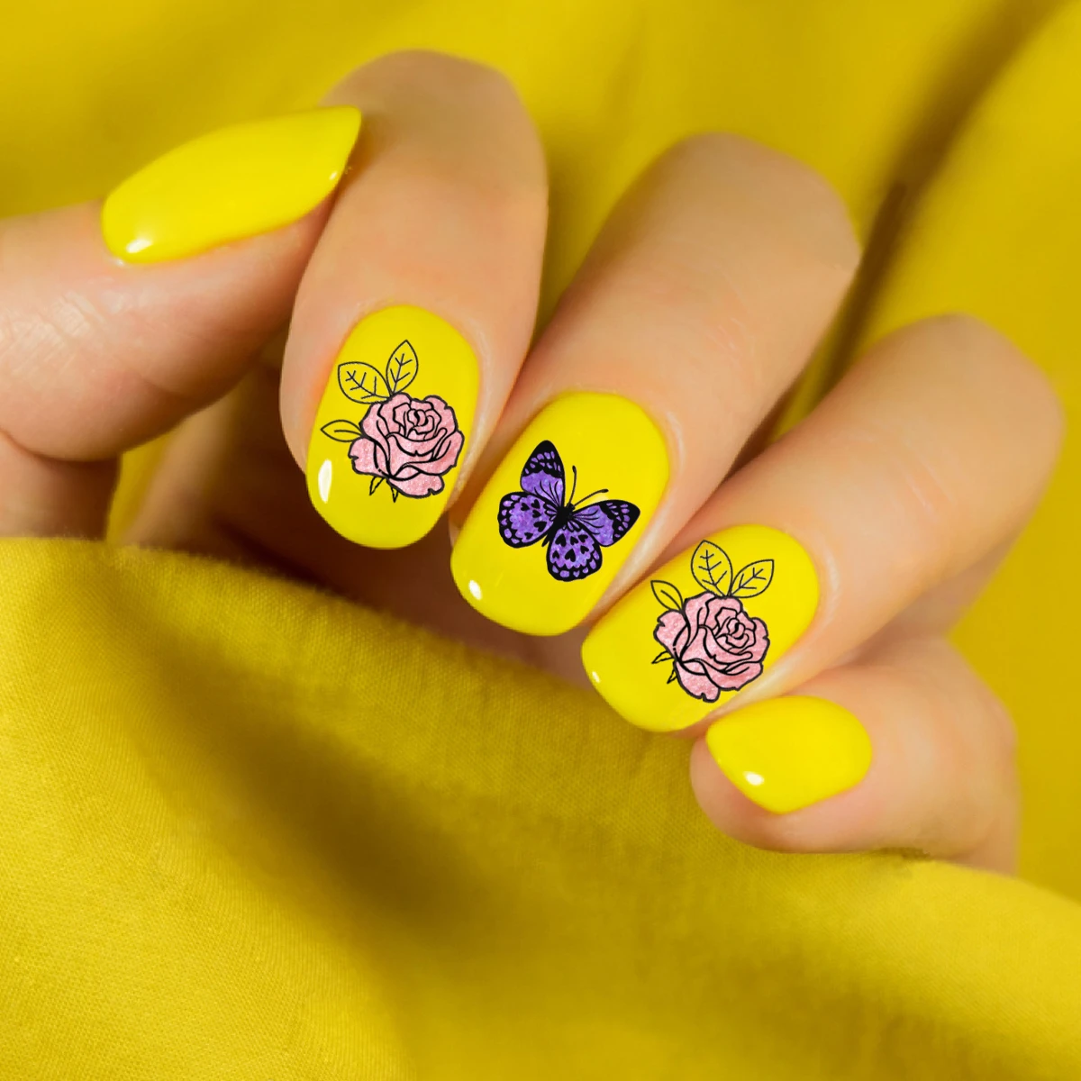 BEAUTYBIGBANG Цветочные растения листья полосатая линия пластина для стемпинга для нейл-арта цветочные бабочки DIY штамп Шаблон трафарет Инструменты XL-095