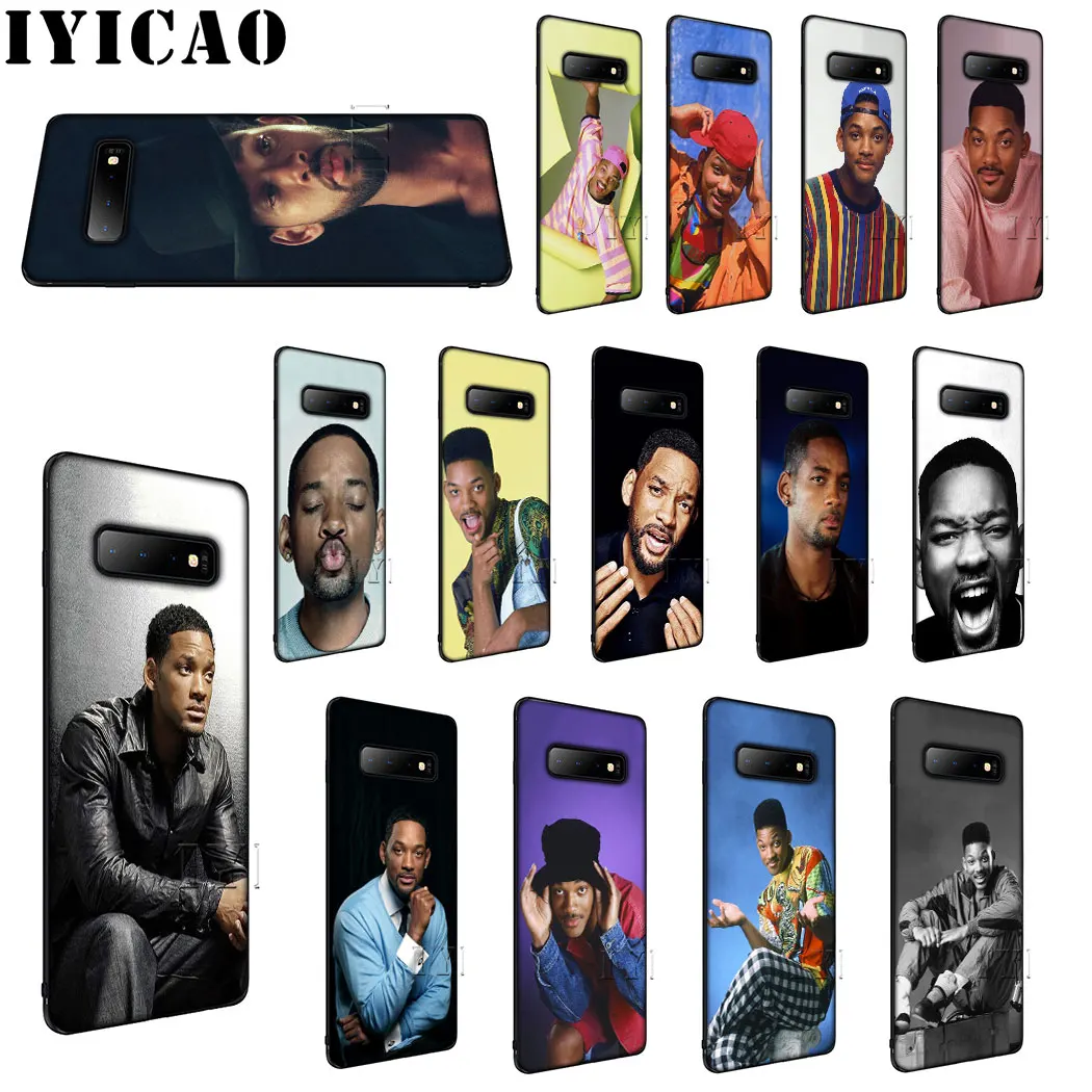 IYICAO Will Smith Мягкий силиконовый чехол для samsung S6 S7 S8 Edge S9 S10 Plus S10e