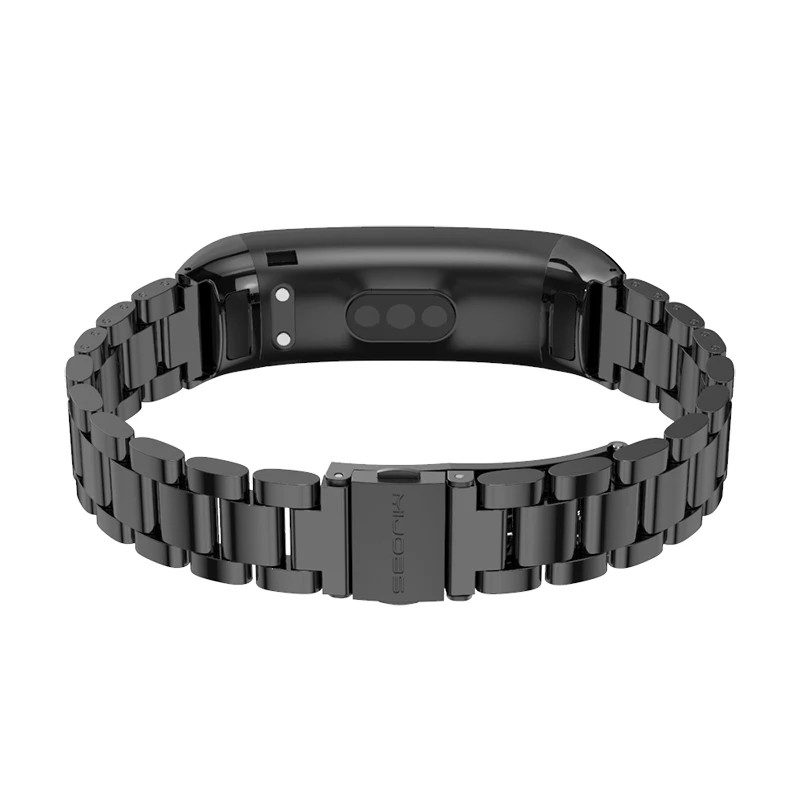 Mijobs для huawei Band 3 браслет для huawei Band 3 pro ремешок металлический ремешок для часов из нержавеющей стали умные аксессуары