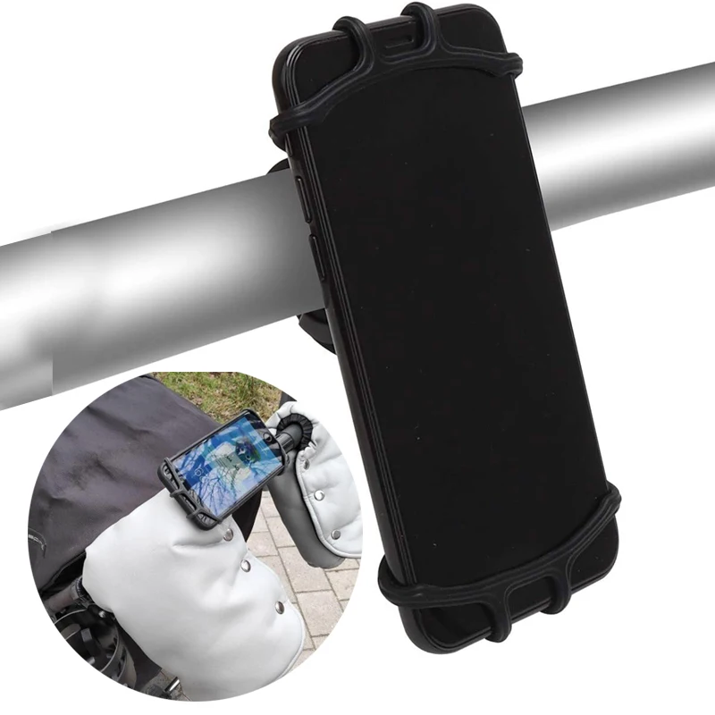 Аксессуары для детской коляски силиконовый держатель телефона Универсальный