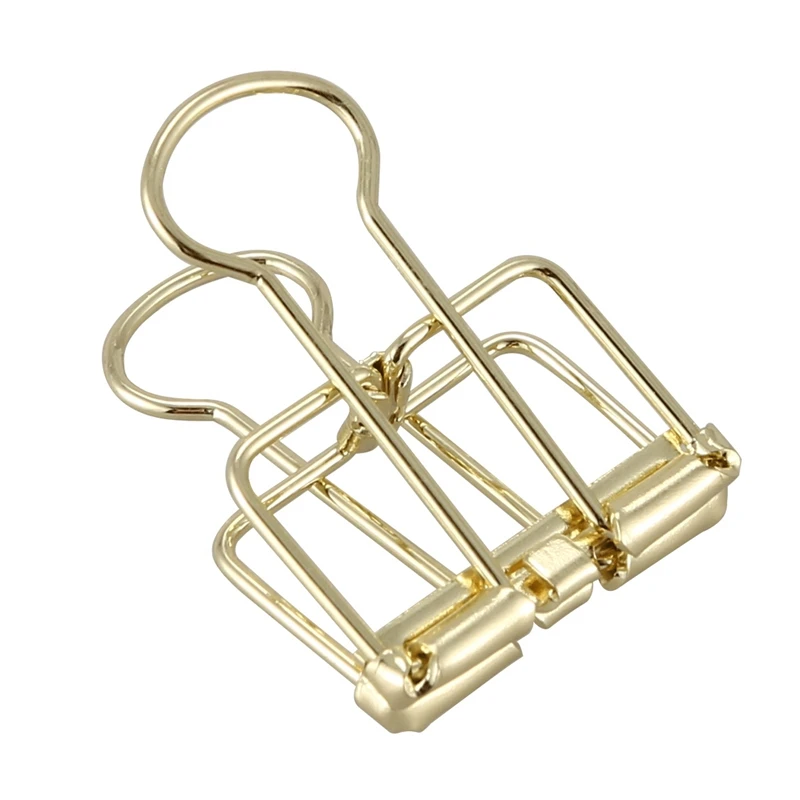 

20 Pcs 0.94Inch Staple Book Binder Loose Leaf Snap Rings Keyring & 12 Pcs Reusable Paper Clips Small Skeleton Clips