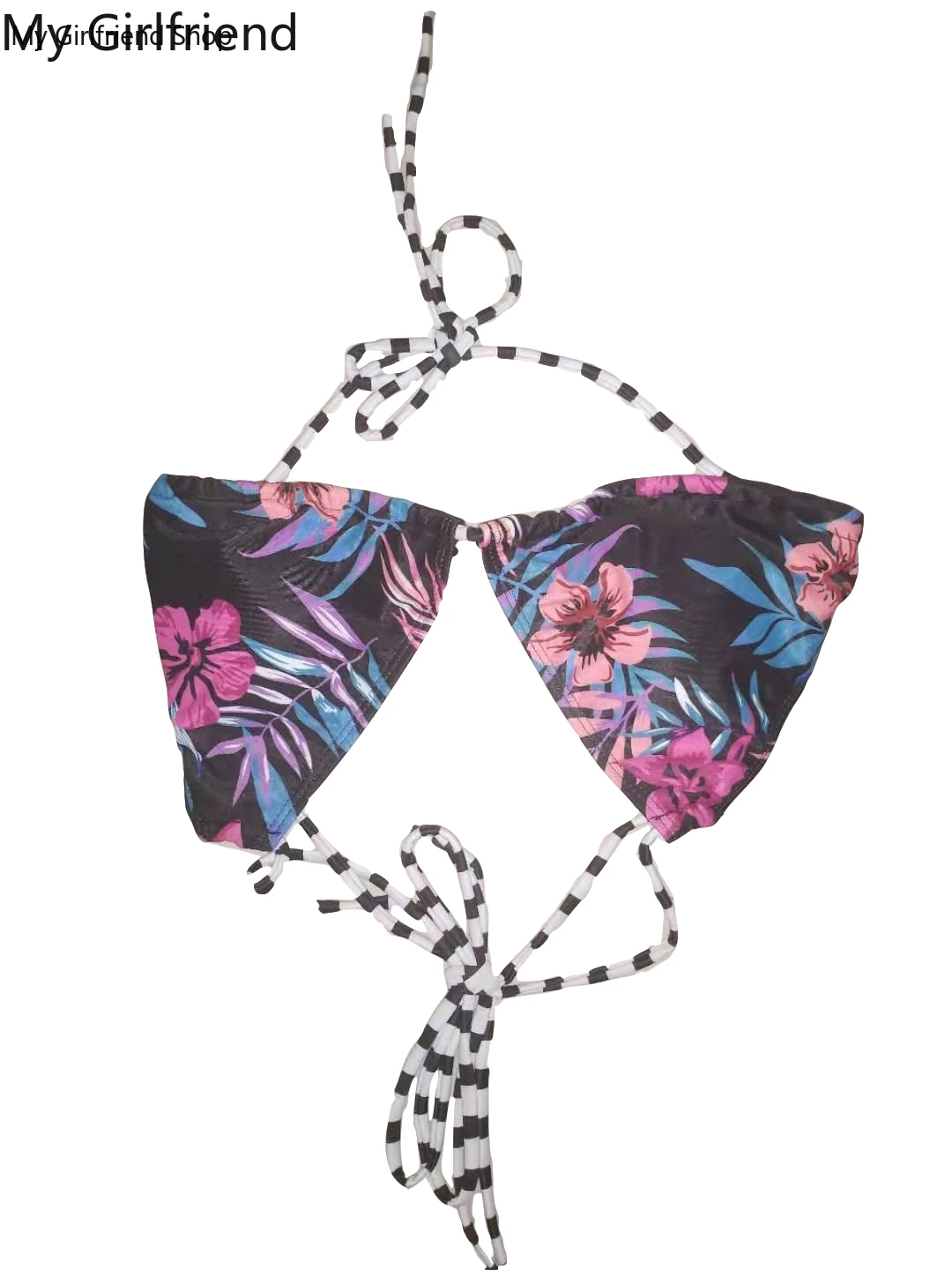 2019 сексуальные бикини микро пуш ап женские купальники завязки на шее Высокая