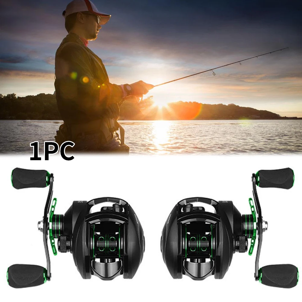 

Lure Durable Easy Install 13 Ball Bearings Outdoor 8:1:1 Baitcasting Rustproof High Speed Fishing Reel Alloy Accessories