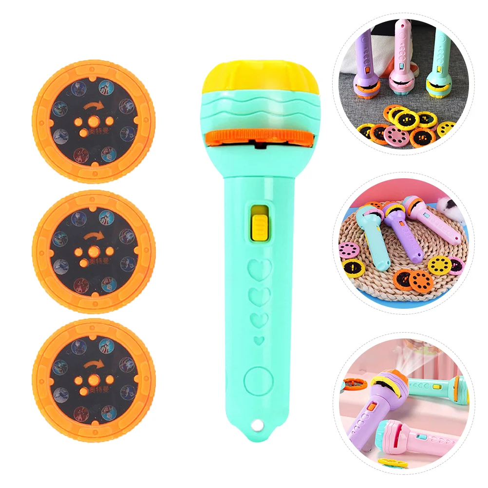 

1 Set Creative Children’ Flashlight-style Hand Slide Projection for Early Educating