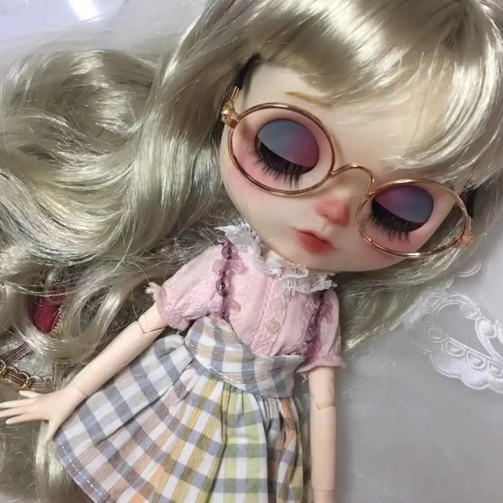 Кукла neo Blyth NBL 1/6 BJD кукла с большими глазами шарнирная длинным кудрявым коротким