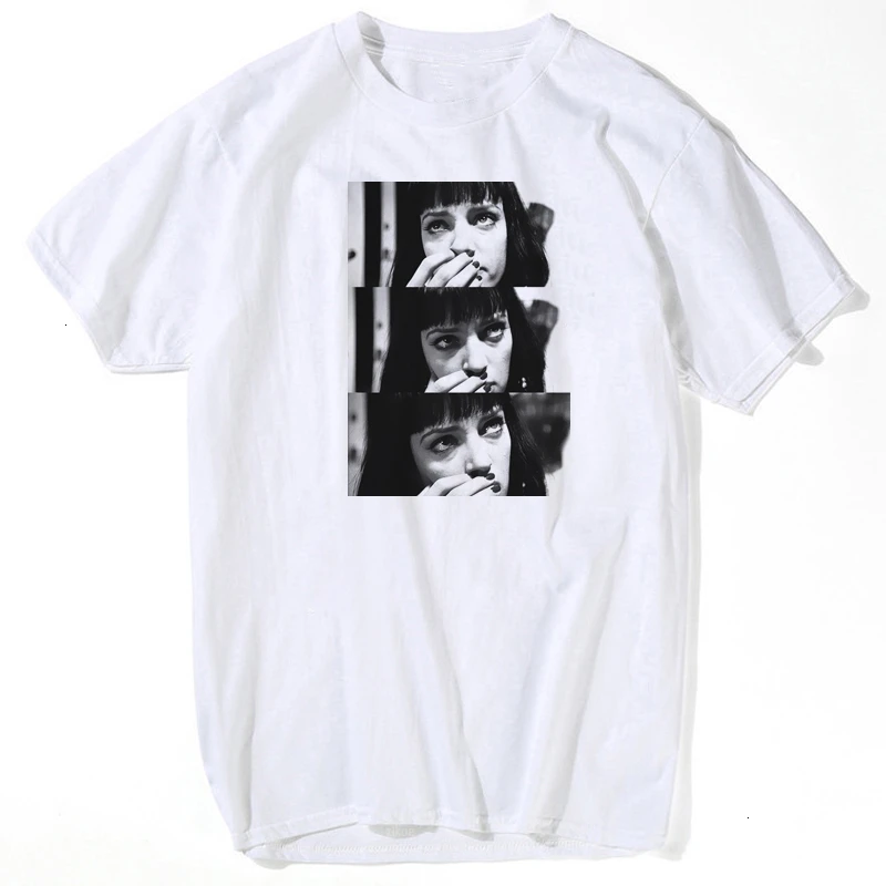 Женская Винтажная Футболка Crybaby хлопковая футболка с коротким рукавом в стиле