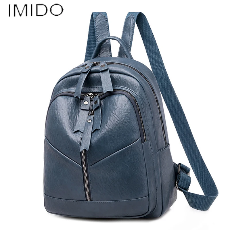 Женский рюкзак 2020 Весенний новый модный из мягкой кожи высокого качества