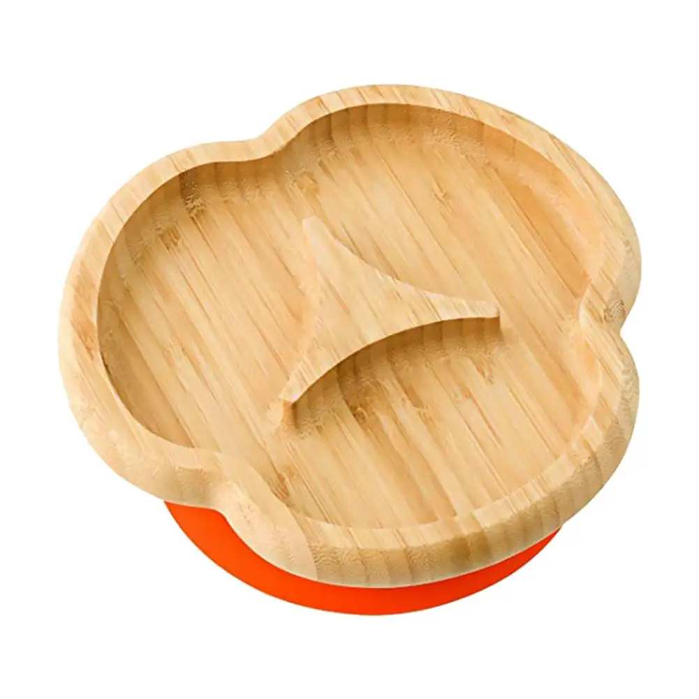 Столовые приборы для дома Набор детских бамбуковых присосок набор ложек