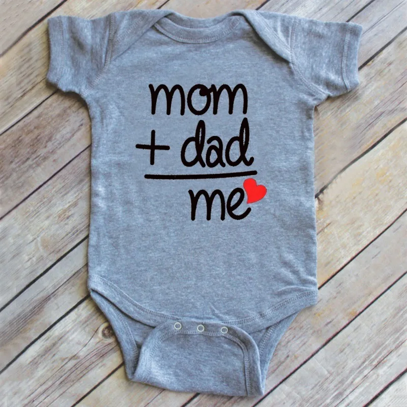 Детский треугольный комбинезон с буквенным принтом летняя одежда для девочек 0-24