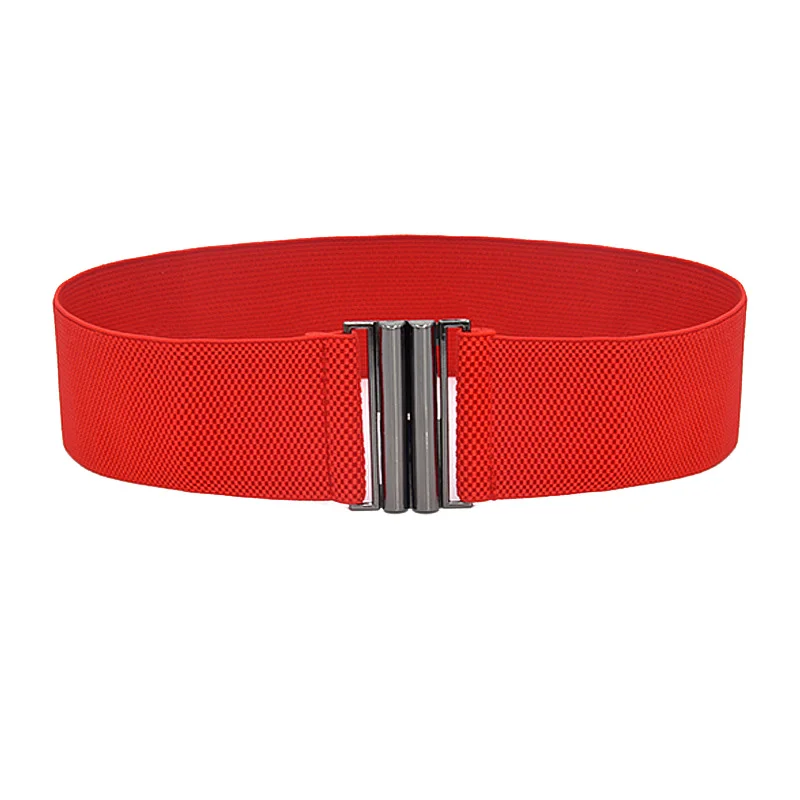 

Women Elastic Belt Skinny Soft Leather Wide Self Tie Wrap Around Waist Band Simple Femme Vintage Dress Belt Apparel Accessories