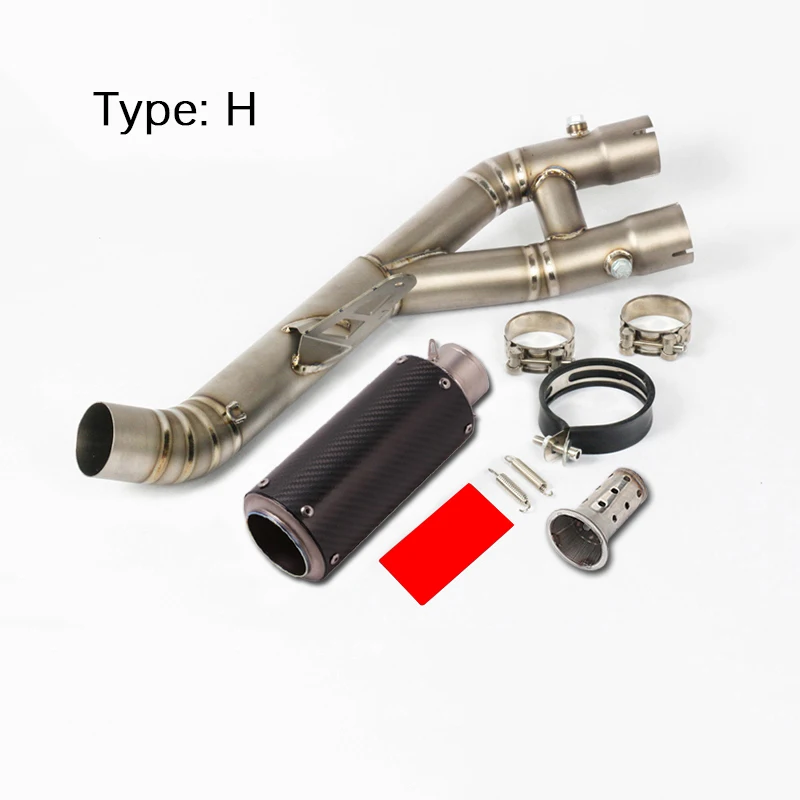 Удаление катализатора для Yamaha R1 R1M YZF-R1 2015-2020 выхлопная труба мотоцикла скользит