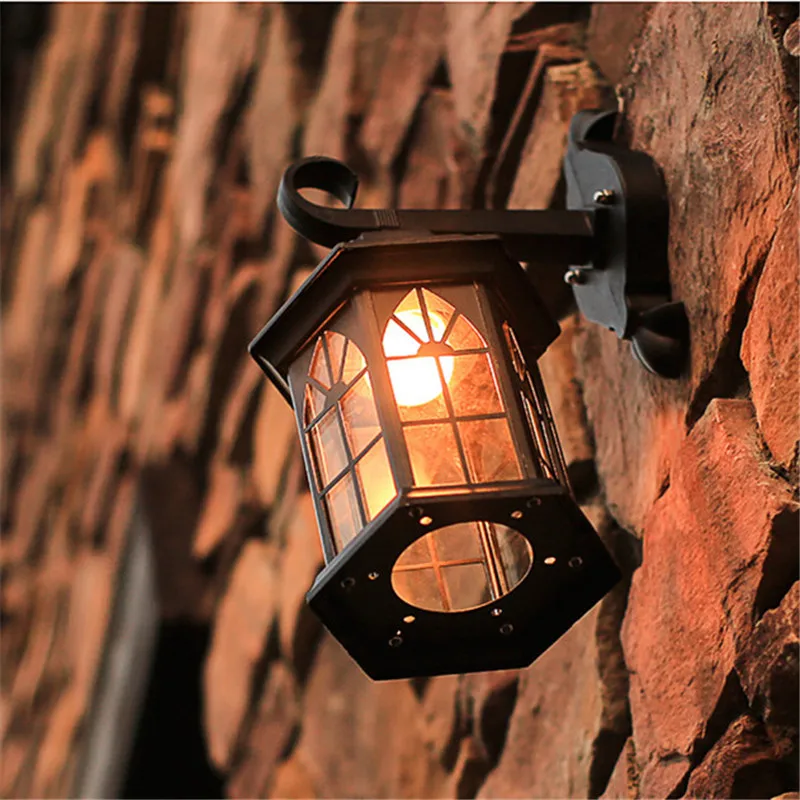 

European Style Wall Lamp Balcony Aisle Waterproof And Rustproof Outdoor Lamp Balcony Garden Lamp Home Decor A1626