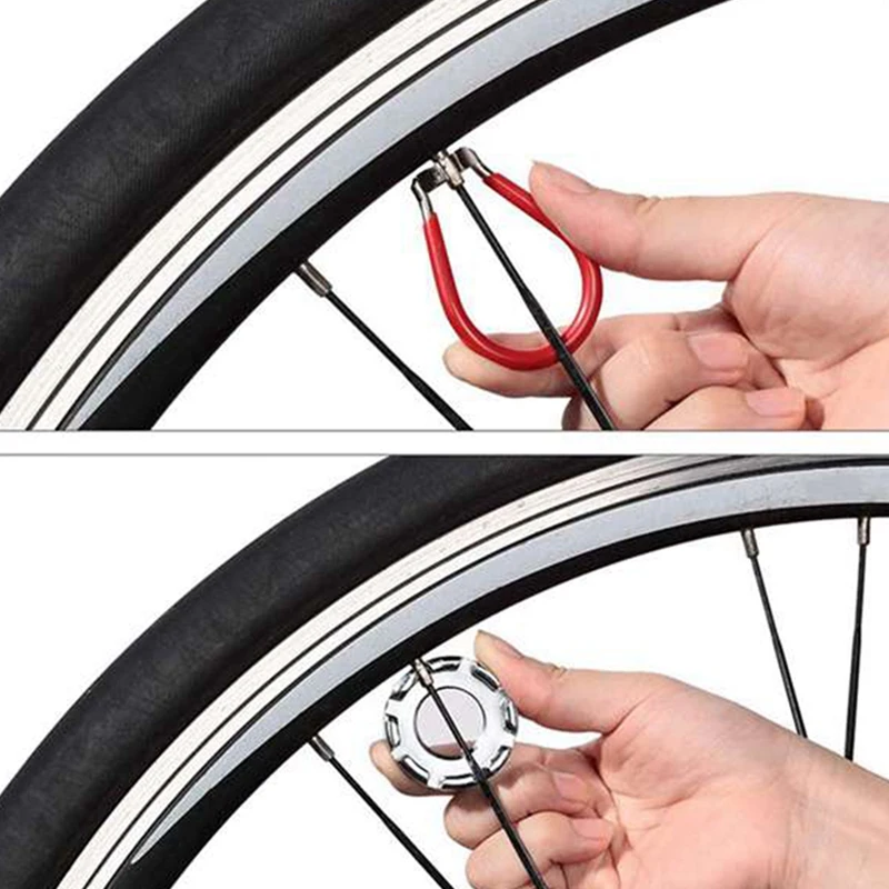 8 Pcs Bicycle Spoke Tool Set Key Wrench Wheel Rim For Repairing Wheels | Спорт и развлечения