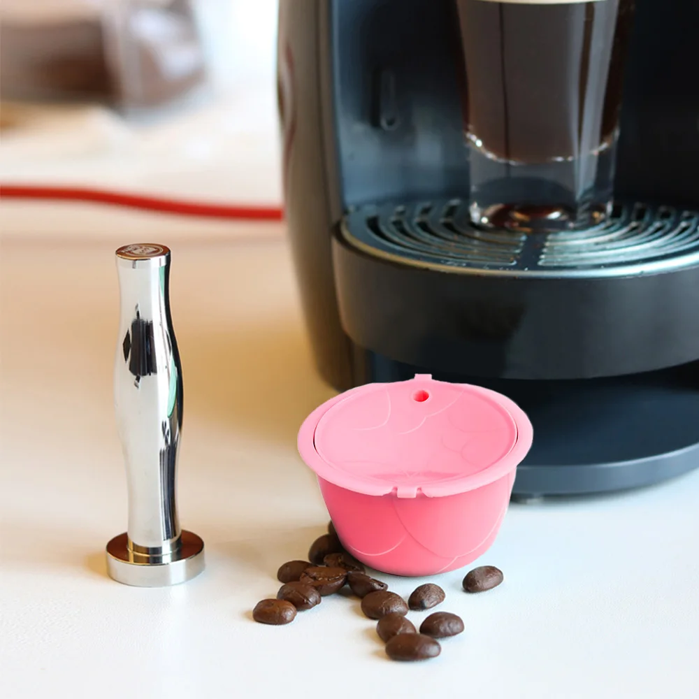 Plastic Coffee Filter Cups Pod Refillable Dolce Gusto Reusable Capsule Fit For Nescafe Machine | Дом и сад
