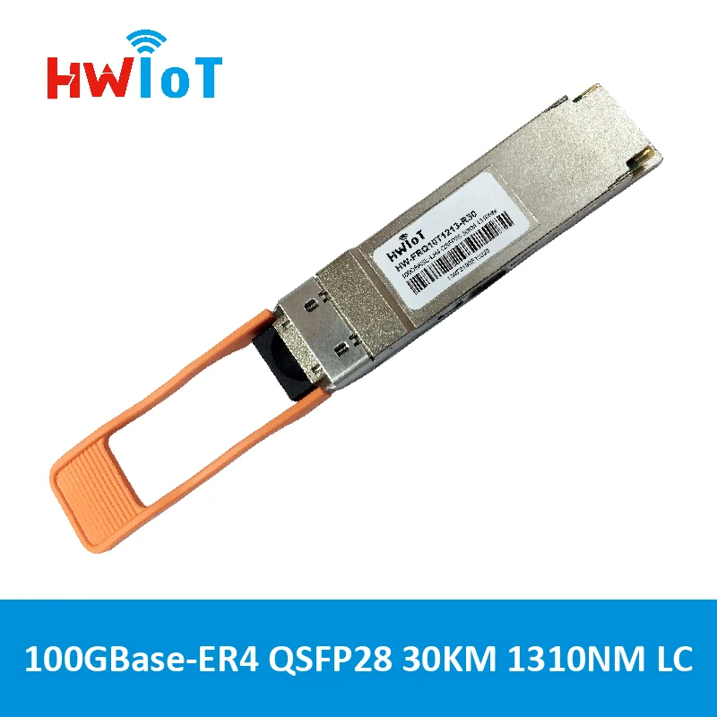 

100GBase-ER4 QSFP28-нм 30 км оптические модули трансивер LC коннектор совместимый с Cisco