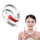 Устройство для красоты лица Badinono, подтяжка для подтяжки кожи, укрепляющий подбородок, с синими светодиодами, фотоновая терапия